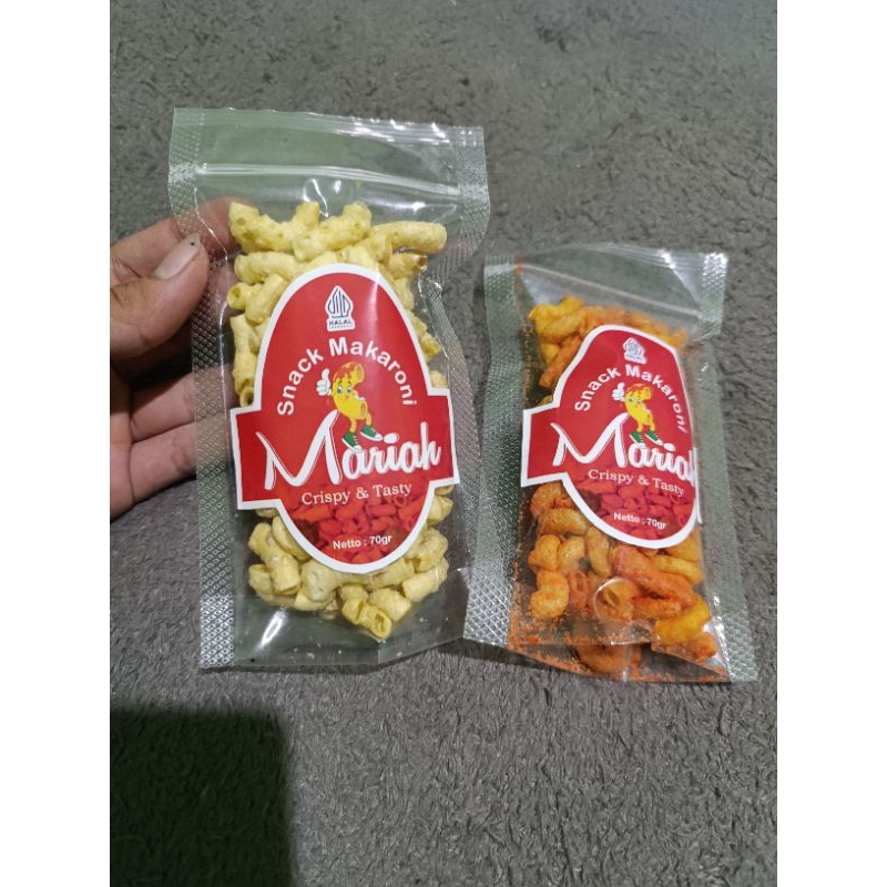 

Promo 3pcs Makaroni goreng gurih pedas cocok untuk teman nyemil