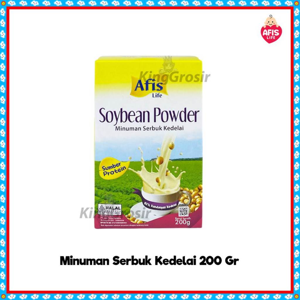 

Afis Soybean Powder 200gr Minuman Serbuk Kedelai MInuman Kesehatan