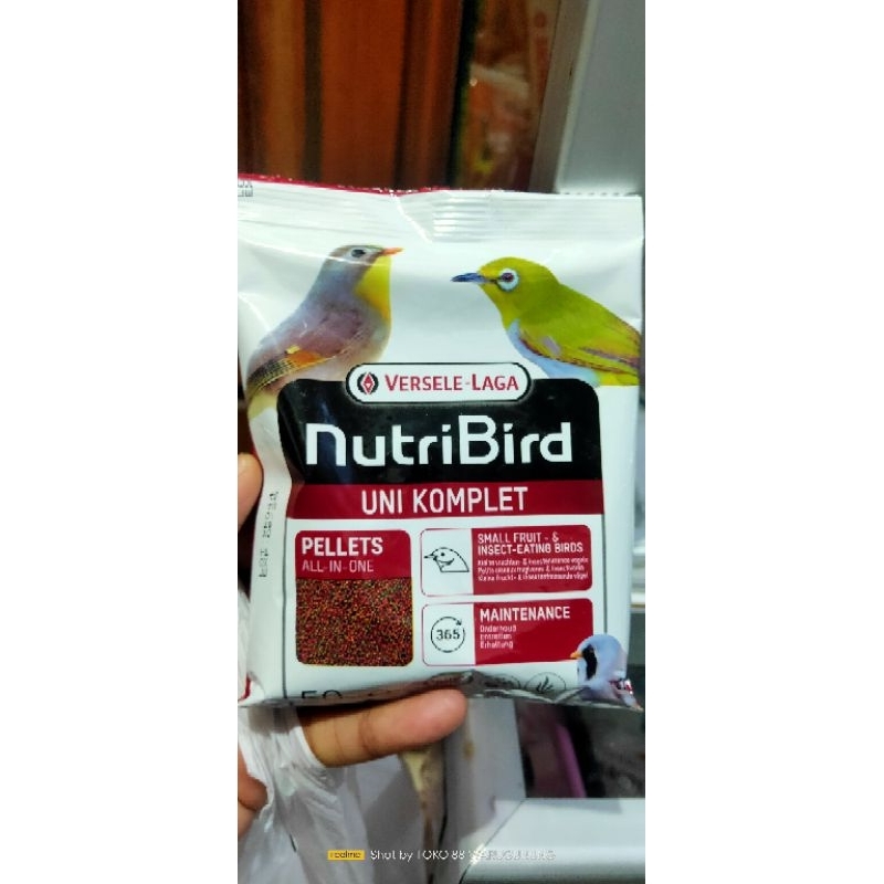 Nutribird  uni komplet butiran kasar