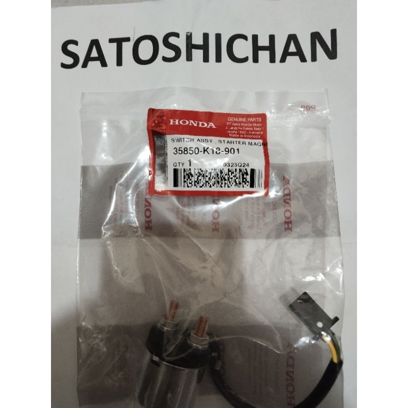 Switch Stater Verza  35850-K18-901 Original AHM
