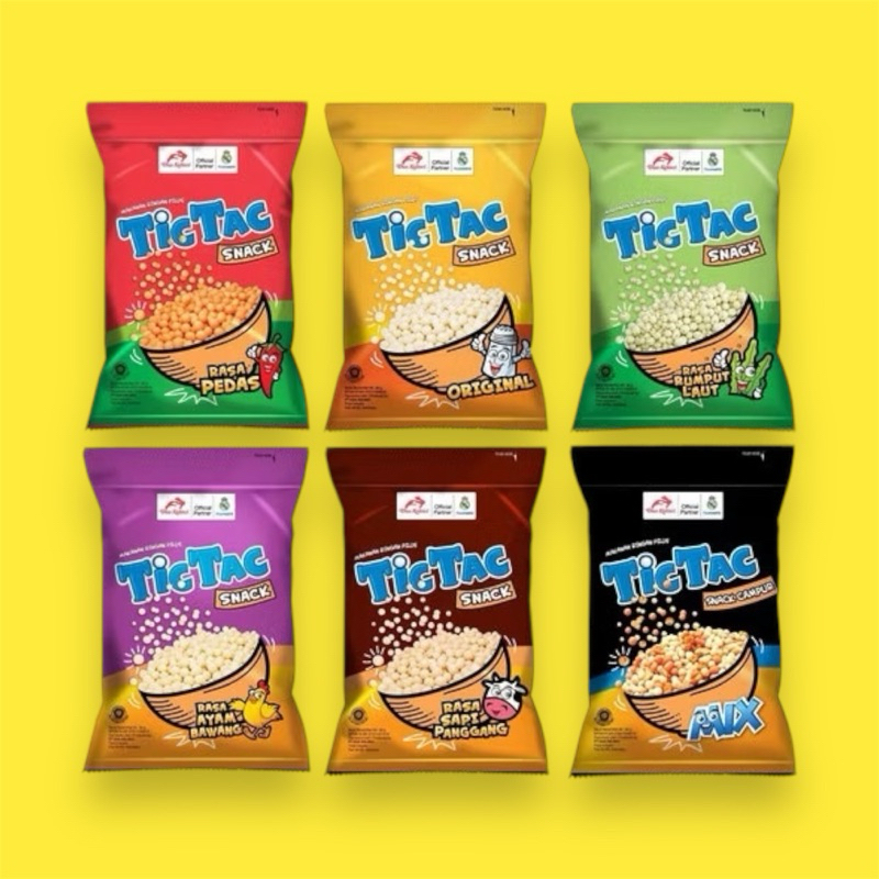 

TICTAC PILUS SNACK 3 PCS X 14GR