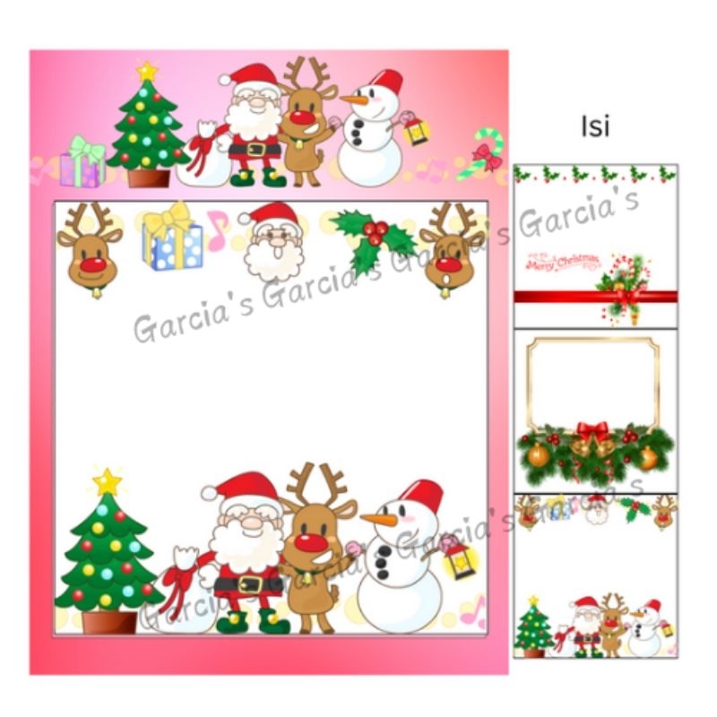 

Sticky notes merry christmas / memo mini natal