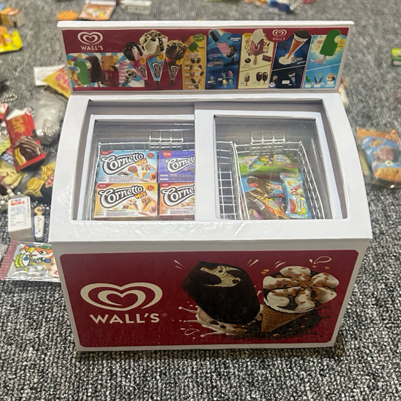 MINIATURE FREEZER ICE CREAM (BONUS 12 ICE CREAM)