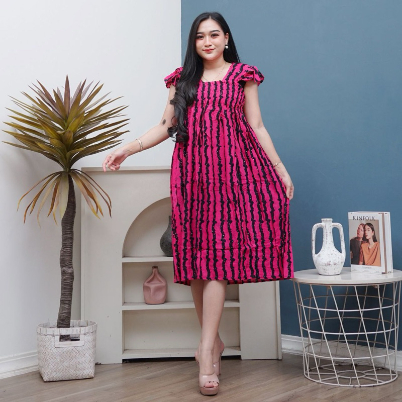 Daster Yukensi Fuji Rayon Wanita Kekinian Ld 100 Daster Fuji Smoke Terbaru Katun Premium Grade A