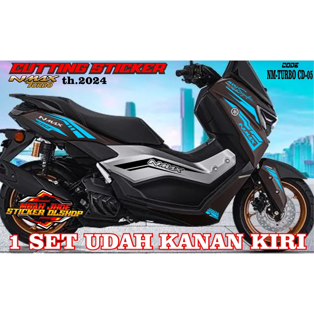 STRIPING MOTOR ALL NEW YAMAHA NMAX STIKER NMAX TURBO/NEO/NEO S/TURBO TECHMAX CUTTING STICKER