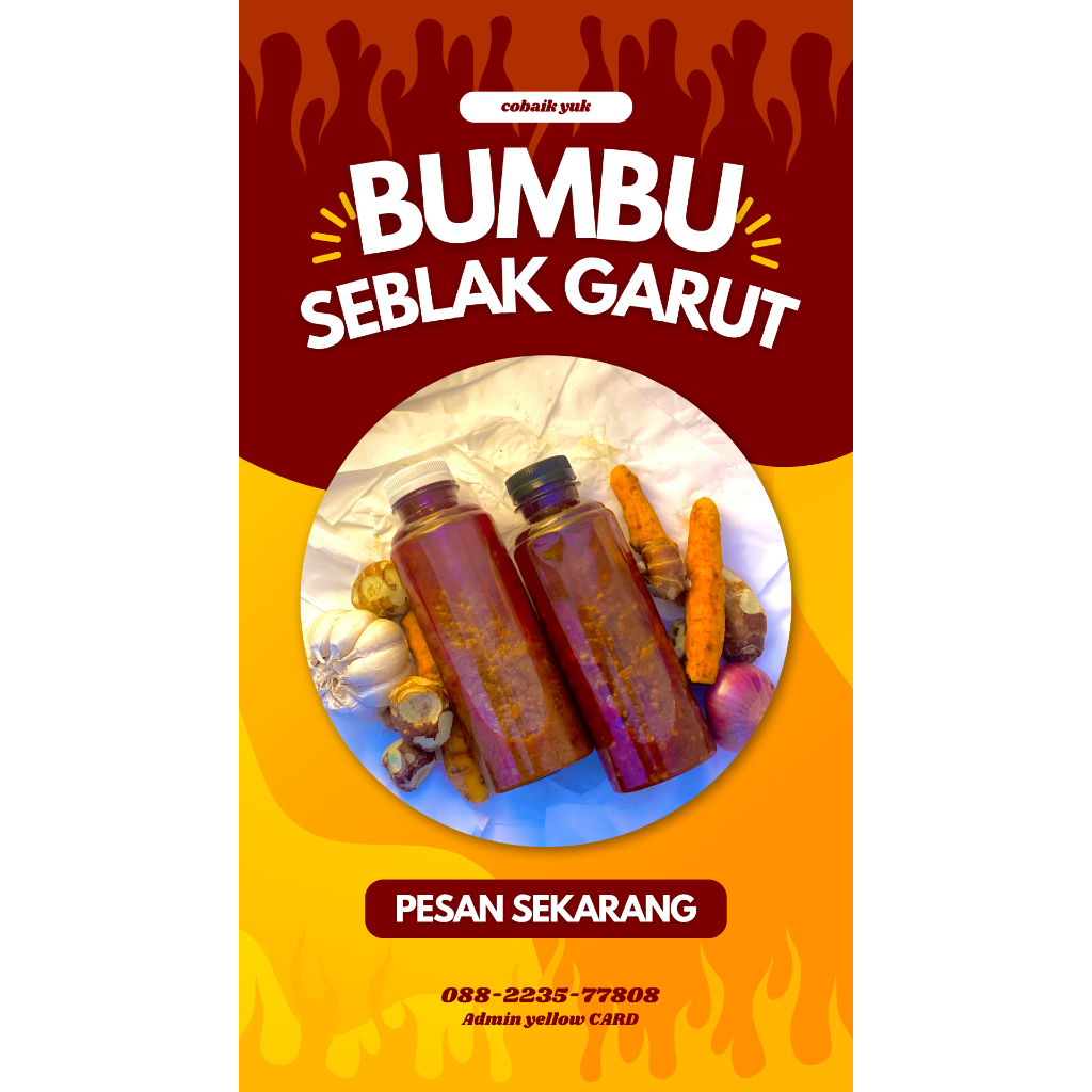 

Ready bumbu seblak garut instan