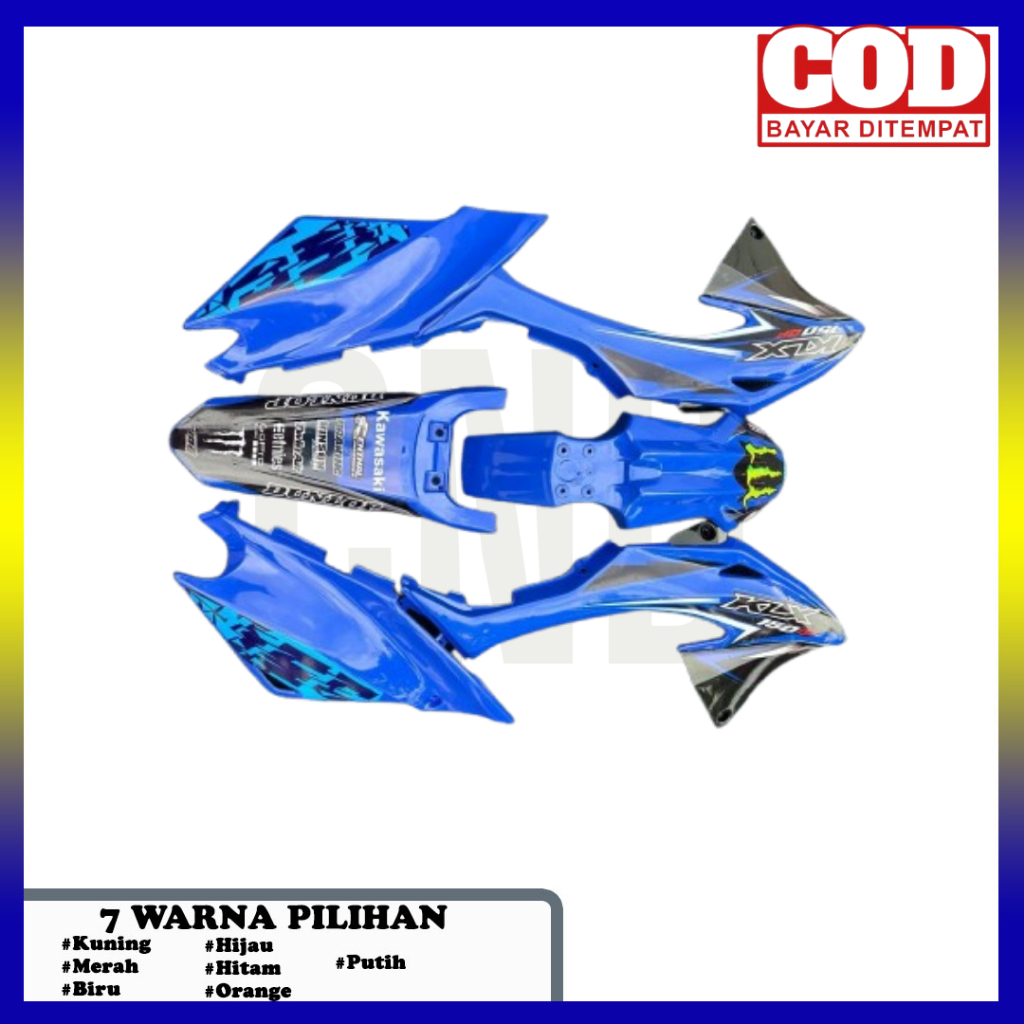 bodi kit klx bf bodi set klx bf bodi full set klx bf 2015 sayap tangki sepakbor belakang klx bf ktm