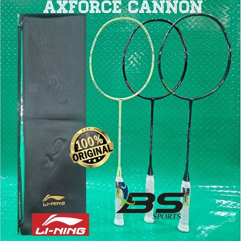 RAKET BADMINTON LINING AXFORCE CANNON ORIGINAL