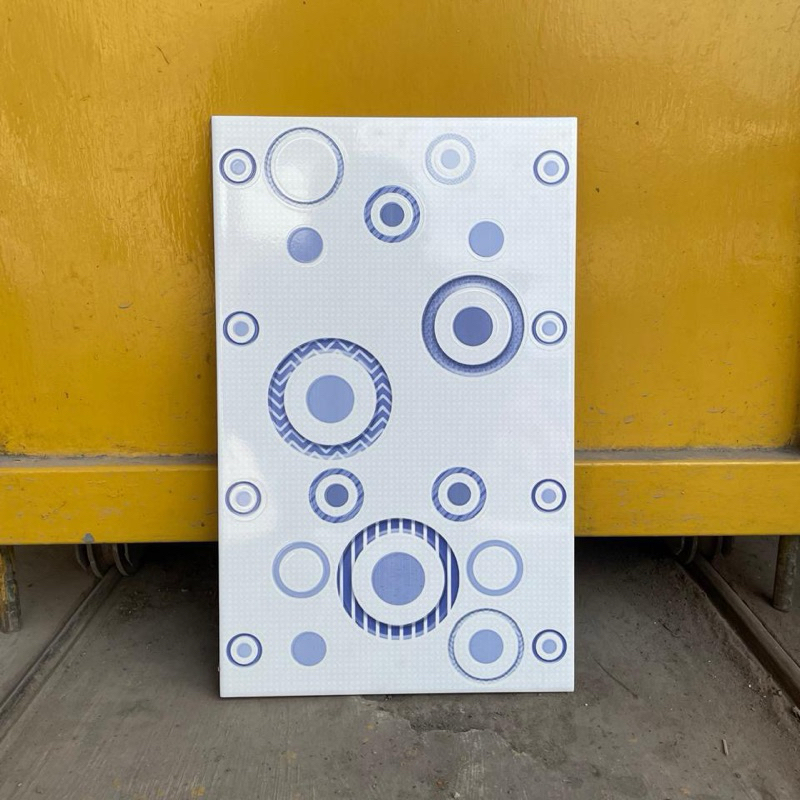 Keramik Accura Dulcon Blue, Grey, Beige 25x40