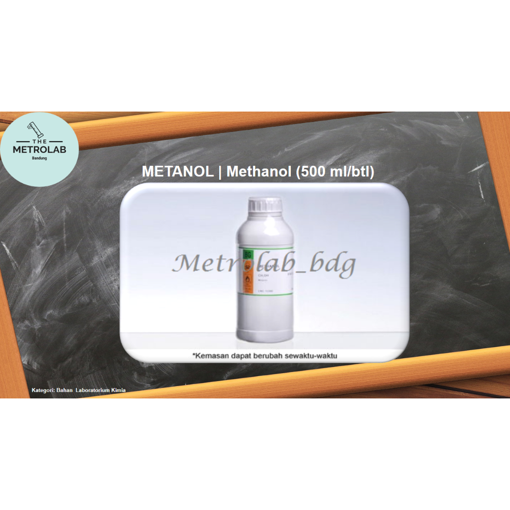 Metanol | Methanol | Teknis (500 ml/botol)