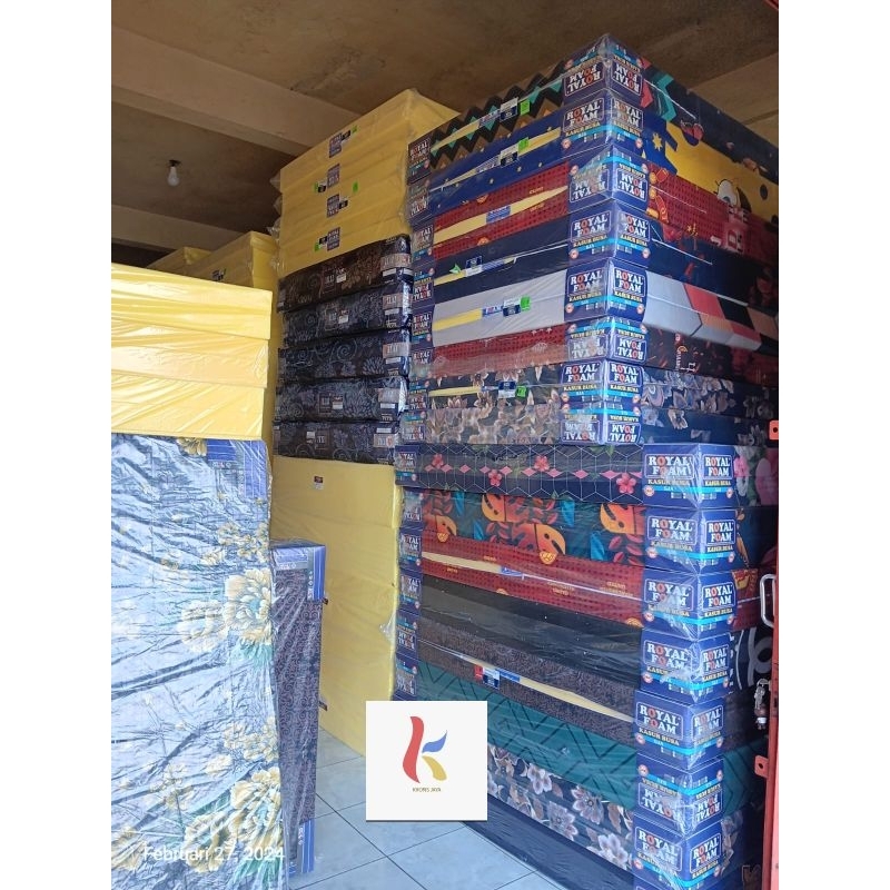 Kasur Busa Royal Foam 120×200×20 CM, 140×200×20 CM, 160×200×20 CM//kasur busa spons// kasur busa spo