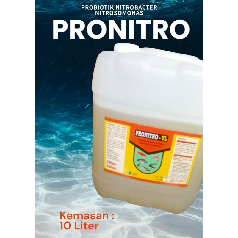 Probiotik Tambak Udang Windu Vaname PRONITRO UL 10 L