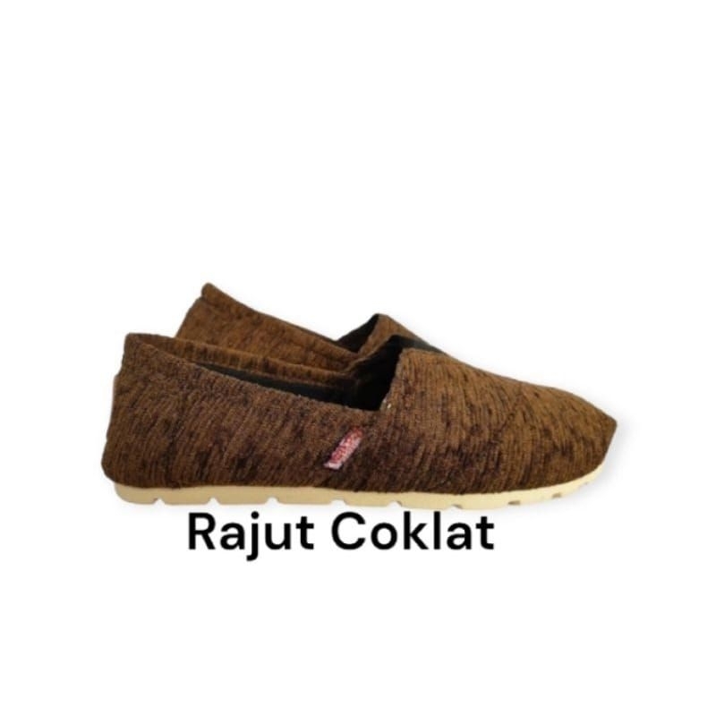 Promo Sepatu Wakai Slip On Pria Wanita Bahan Rajut Terbaru Untuk Santai