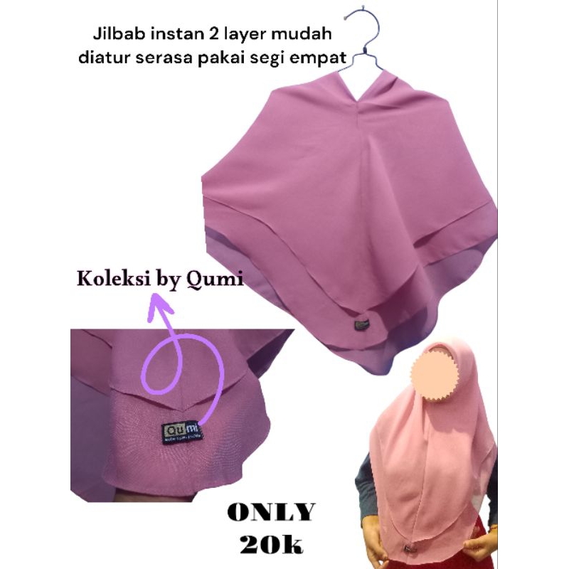 jilbab instan by Qumi