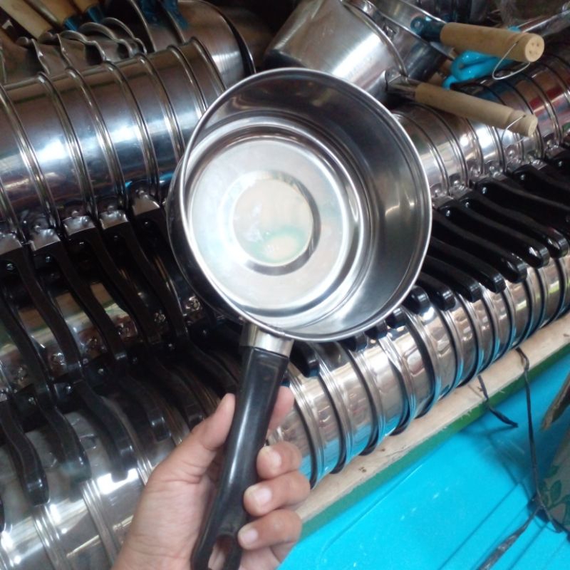 Panci mie stainless panci susu panci rebus gagang stainless