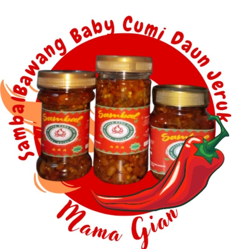 

Sambal Bawang Baby Cumi Daun Jeruk 125gr