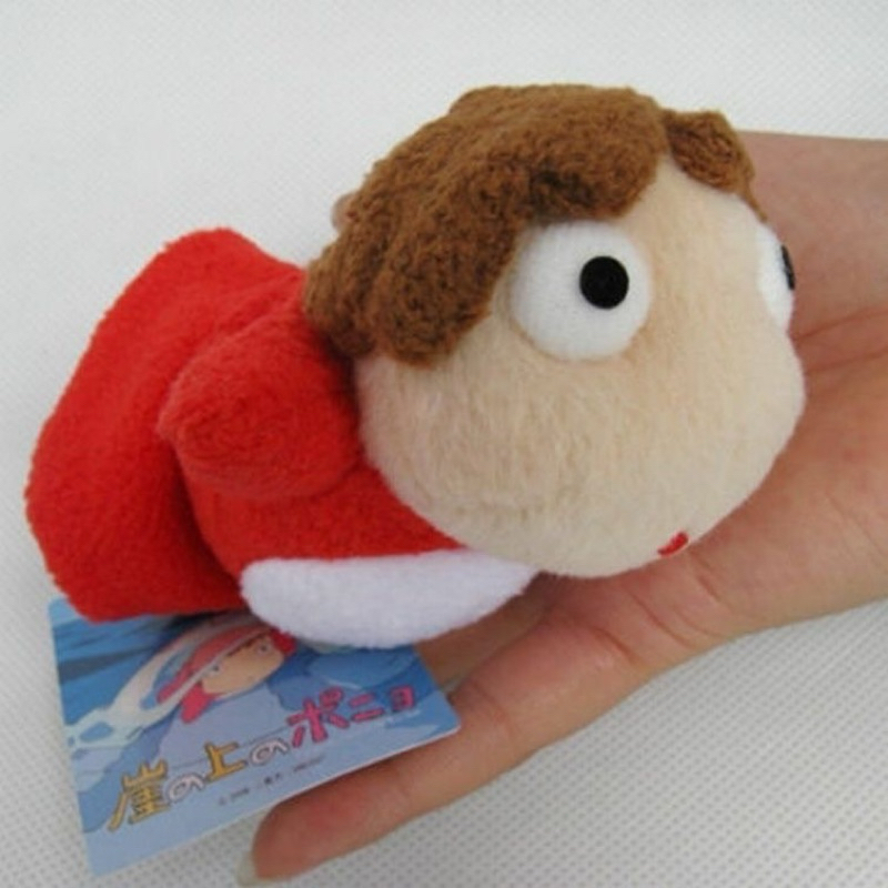 [PREORDER] Ponyo on the Cliff Boneka Plush (NO TAG) – Mini Gantungan Kunci Karakter Lucu