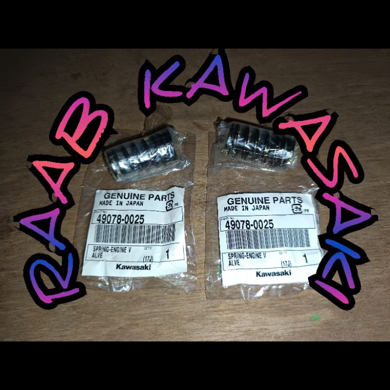 per klep set zx130 original kawasaki
