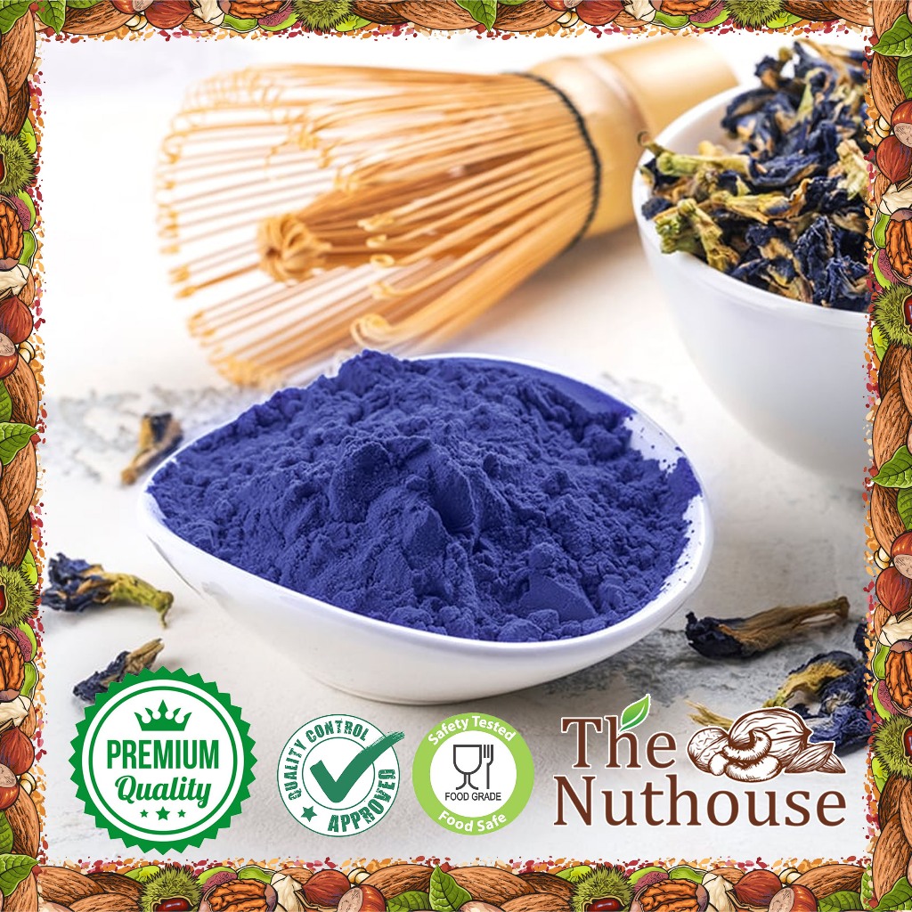 

Butterfly Pea Flower Powder / Bubuk Bunga Telang [Ukuran 1kg / 500gr / 250gr / 100gr]