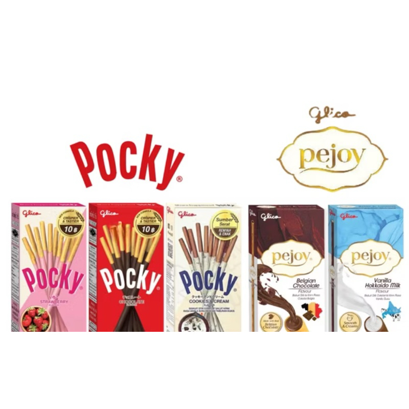 

GLICO POCKY MINI 22gr PEEJOY MINI wafer stick (Half Size) PROMO !!!