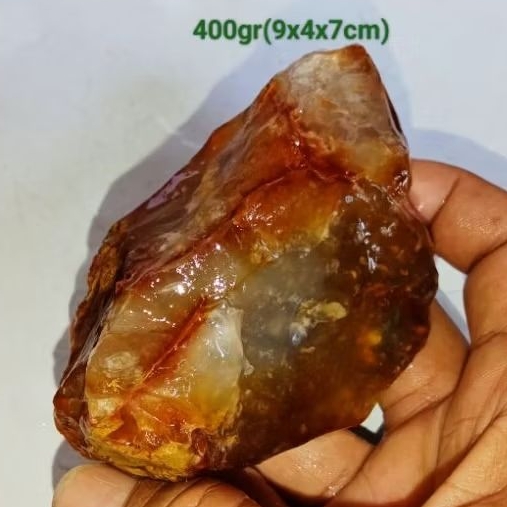 batu akik mani gajah madu kristal (687)