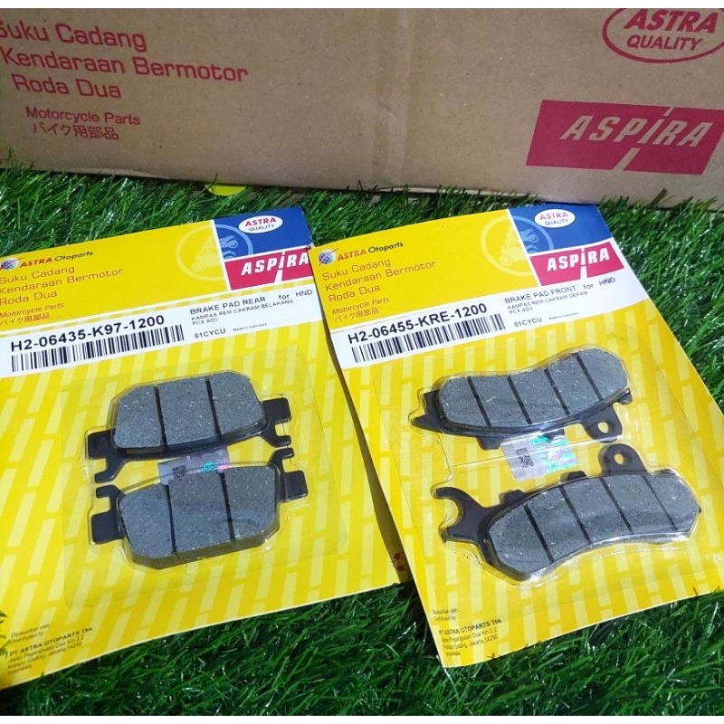 Kampas Rem Depan Pcx Adv kampas Rem Belakang Pcx Adv Original