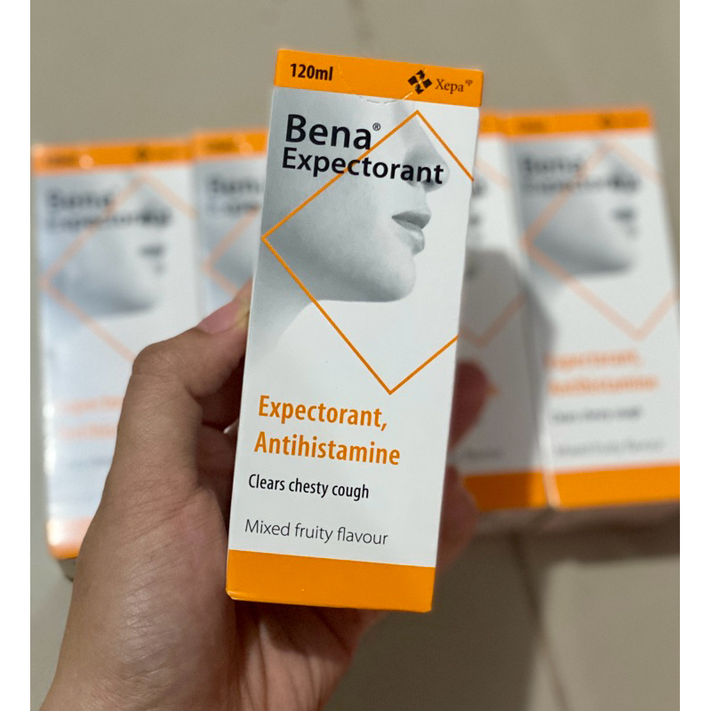 XEPA BENA EXPECTORANT 120ml MALAYSIA OBAT BATUK PILEK ANAK DAN DEWASA ORIGINAL MALAYSIA OBAT BATUK B