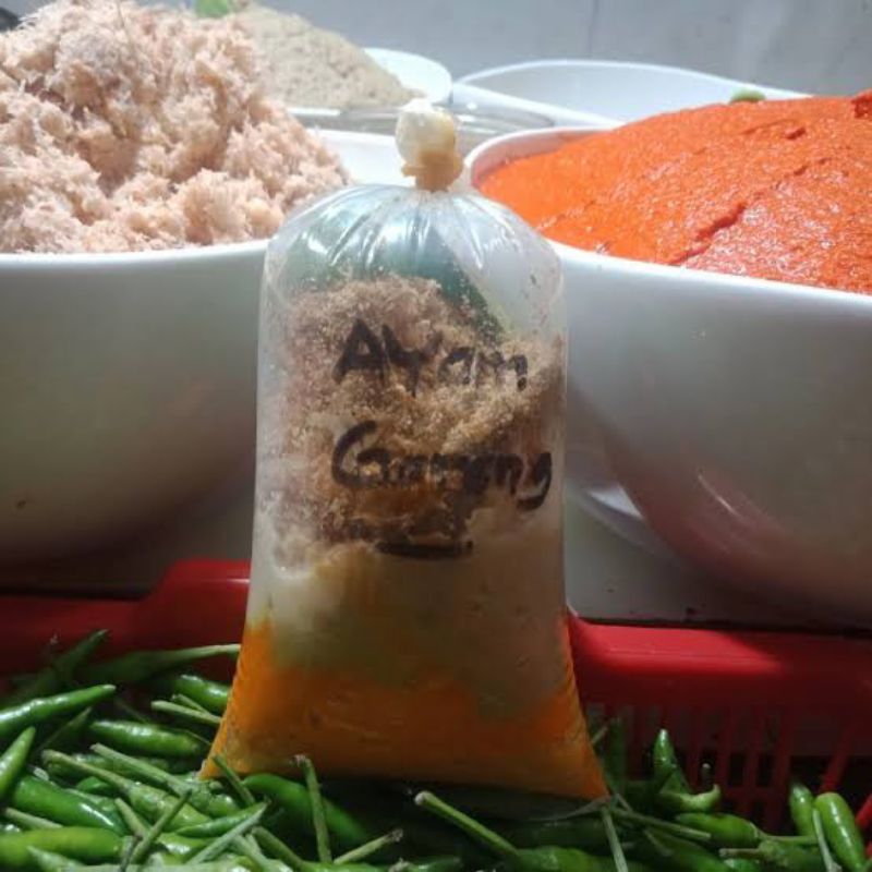 

Bumbu giling ayam goreng