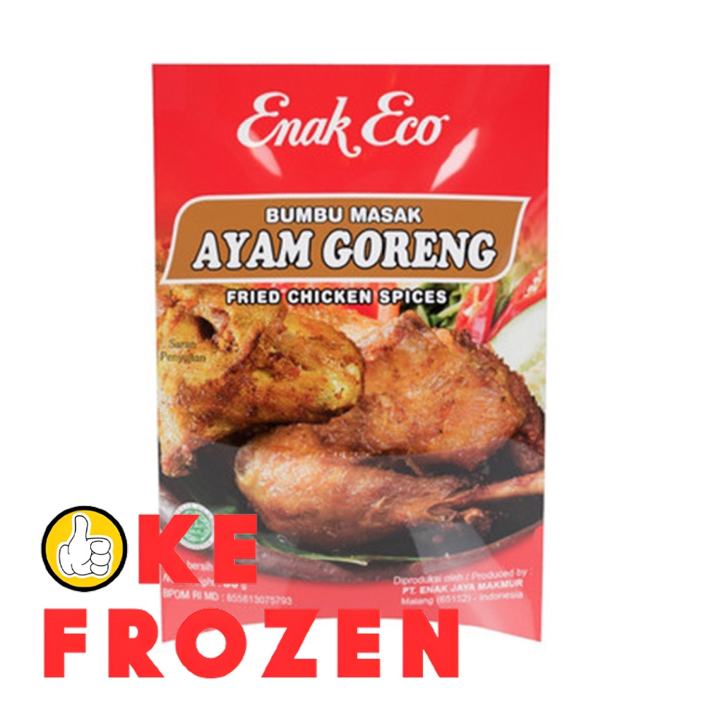 

ENAK ECO BUMBU MASAK AYAM GORENG 80GR/ BUMBU INSTAN