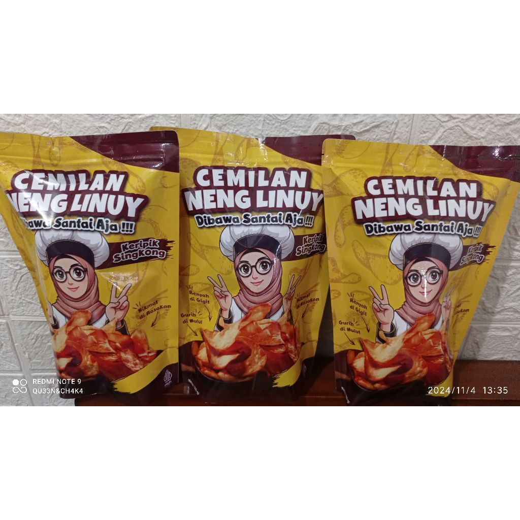 

Keripik singkong Balado 250gr terenak termurah