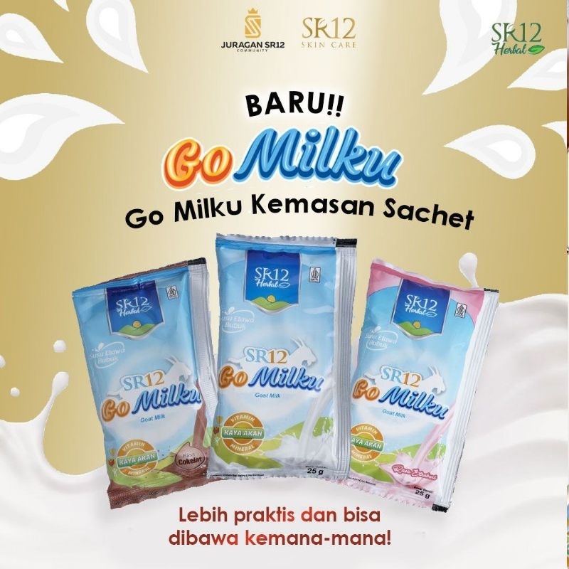 

GOMILKU SR12 - Susu Kambing rasa Coklat, Strawberry, dan Original