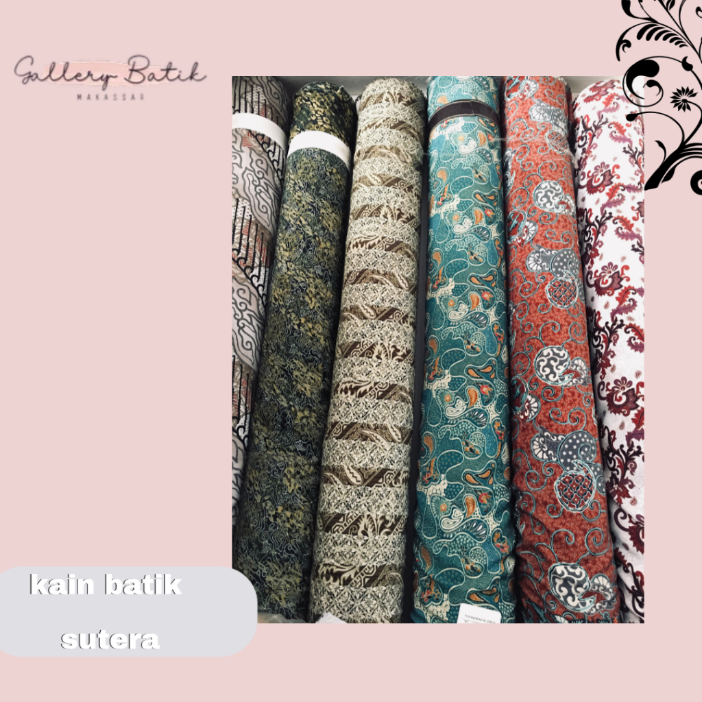 KAIN BATIK SUTERA MAKASSAR