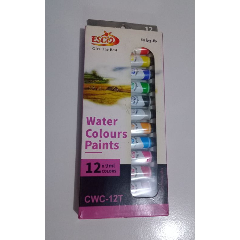 

ESCO WATER COLOURS PAINTS
