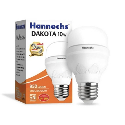 Lampu LED HANNOCHS Dakota 10 Watt Cool Daylight 6500K