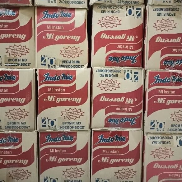 

INDOMIE GORENG 1 KARTON ISI 40PC