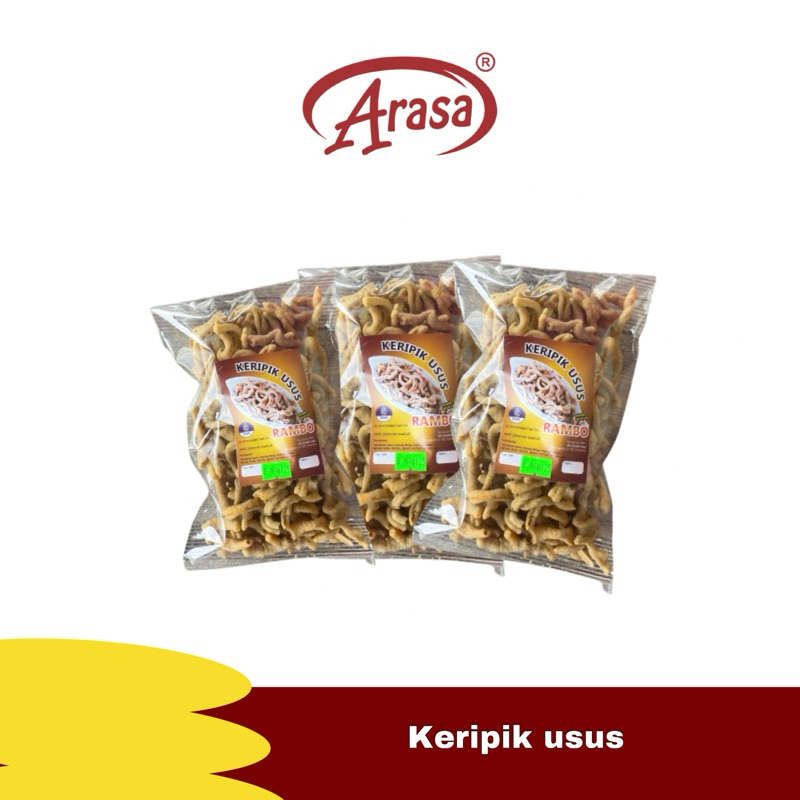 

Keripik Usus Ayam Original Rasa Asin dan Gurih