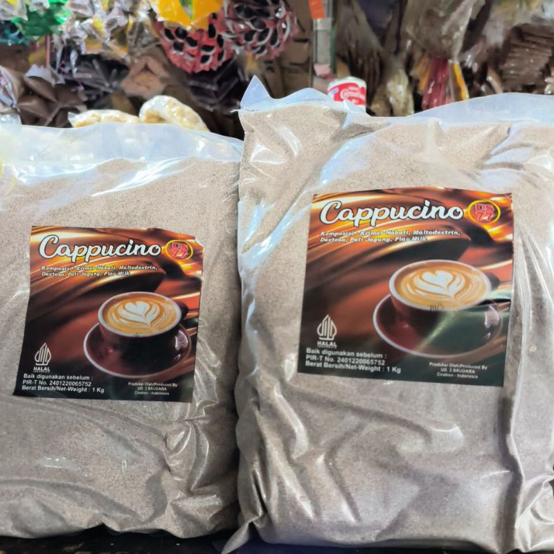 

bubuk capuccino termurah,enak, kualitas terjamin berat 1kg