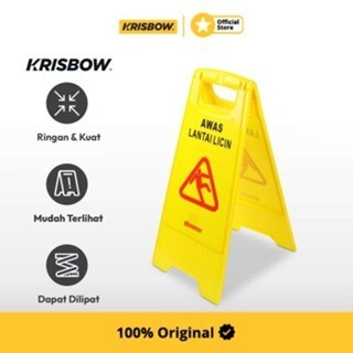 

KRISBOW PAPAN INFORMASI AWAS LANTAI LICIN - BAHASA INDONESIA