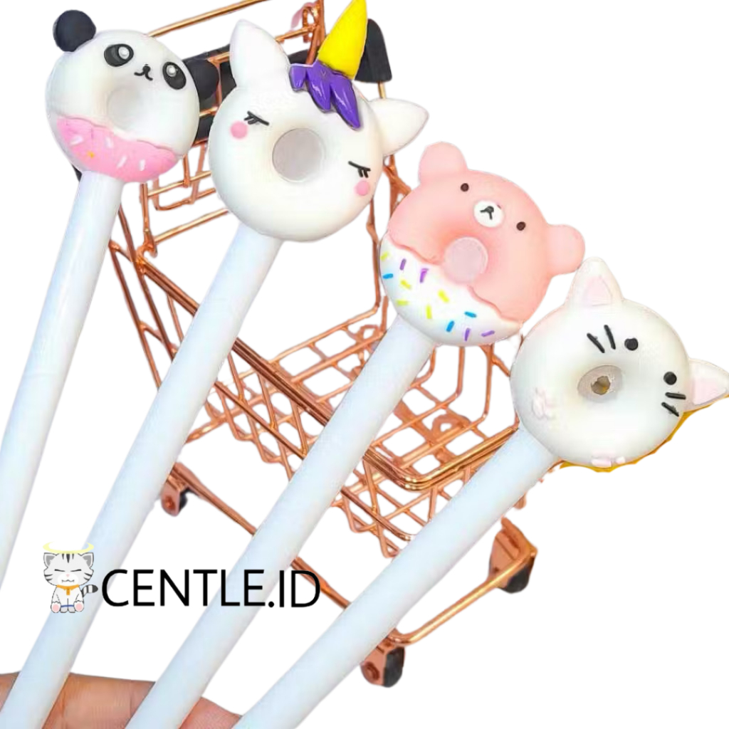 

CENTLE.ID PULPEN GEL KARAKTER DONAT UNICORN PENA LUCU ALAT TULIS SEKOLAH KANTOR IMUT MURAH TERJANGKAU