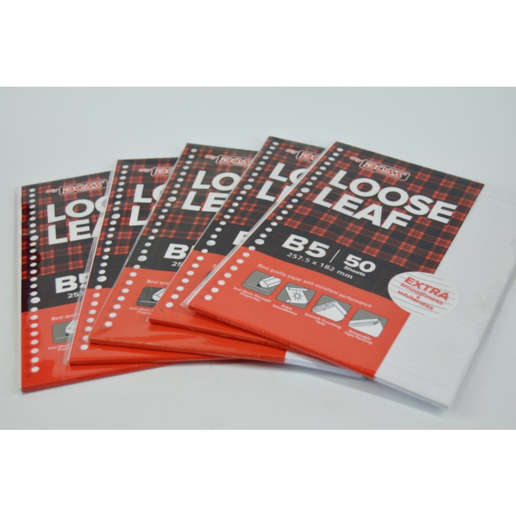 

Loose Leaf / Isi Kertas File B5