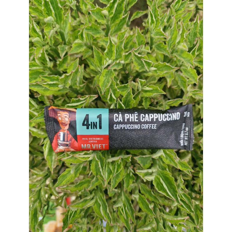 

kopi vietnam mr viet cappucino 4in1 sachet