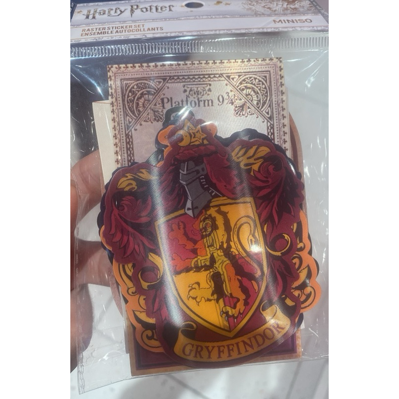 

stiker 3D harry potter x miniso aku jual murah ready