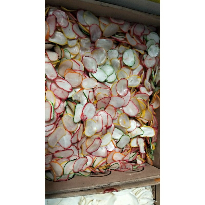 

KERUPUK SEBLAK 1KG COCOK PEMBUATAN MAKANAN VAFORIT