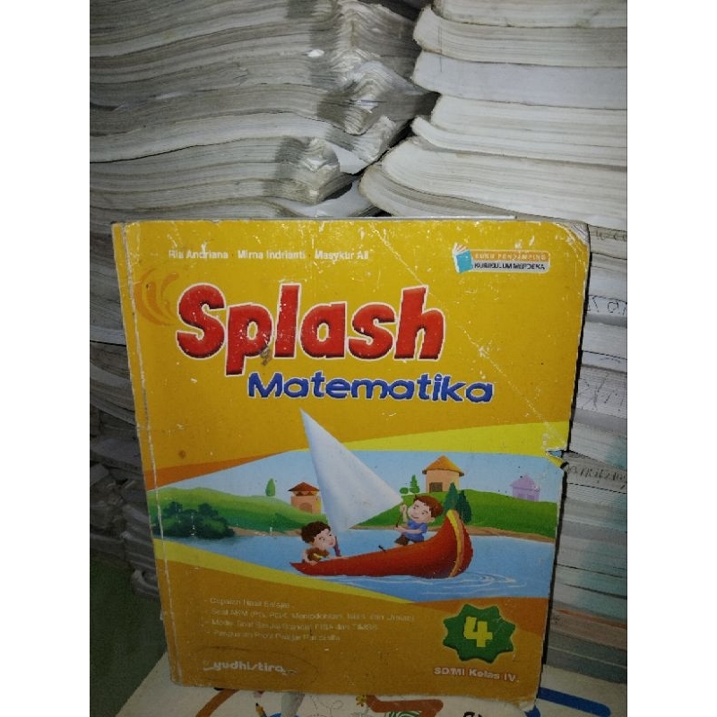 SPLASH MATEMATIKA SD KELAS 4 ORI BEKAS