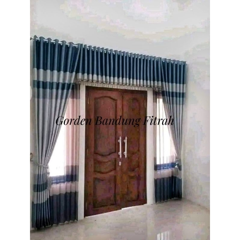 Gorden pintu tengah,jendela & pemisah ruangan model poni depan terbaru dijual terpisah