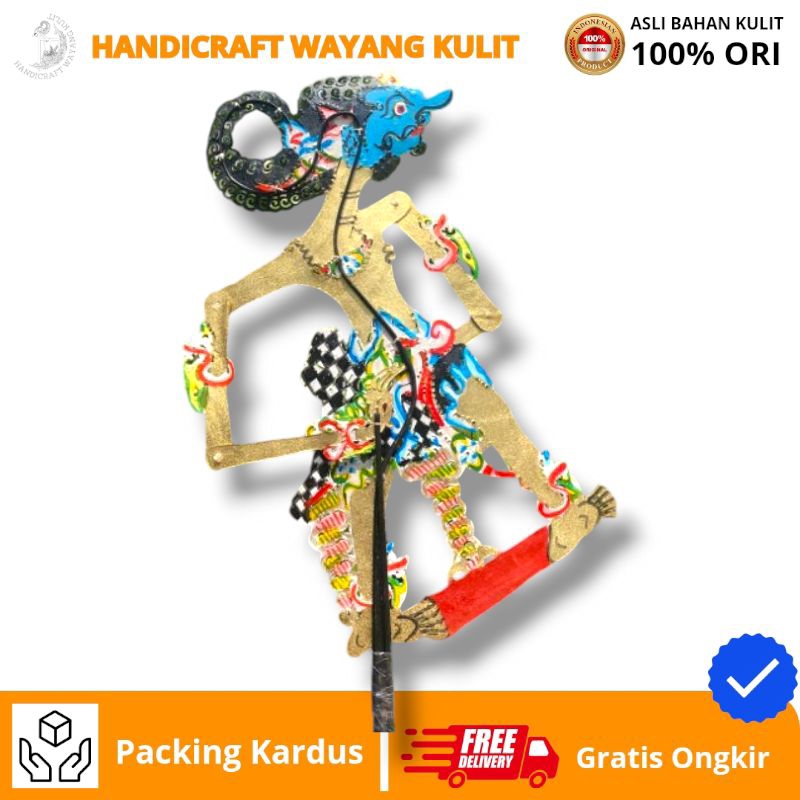 HANDICRAFT WAYANG KULIT | NTASENA / ONTOSENO Wayang Kulit Sapi Asli Ontoseno Bahan Kulit Sapi