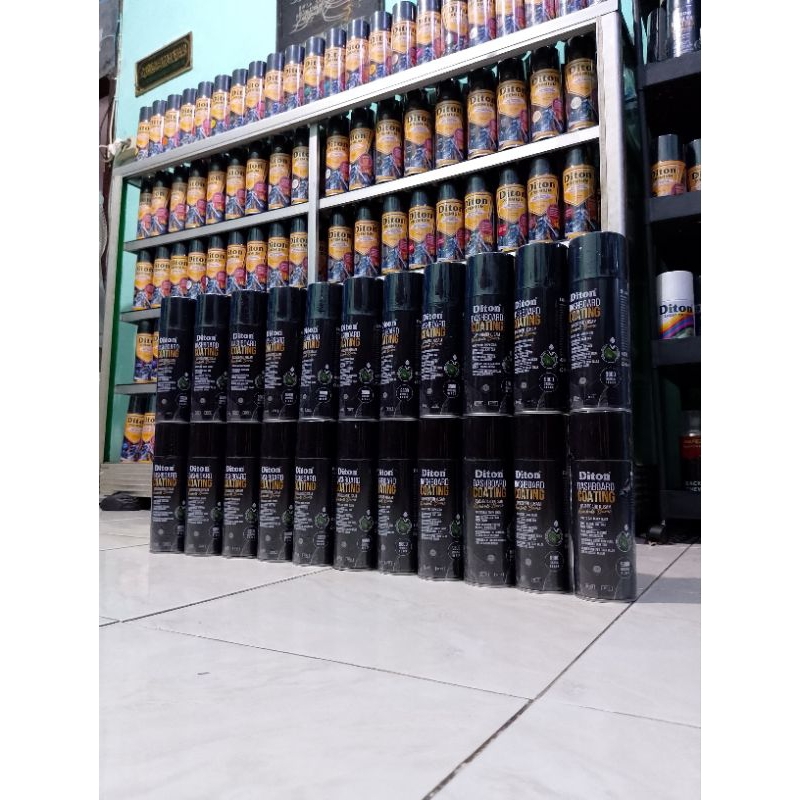 Diton Dashboard Coating Black