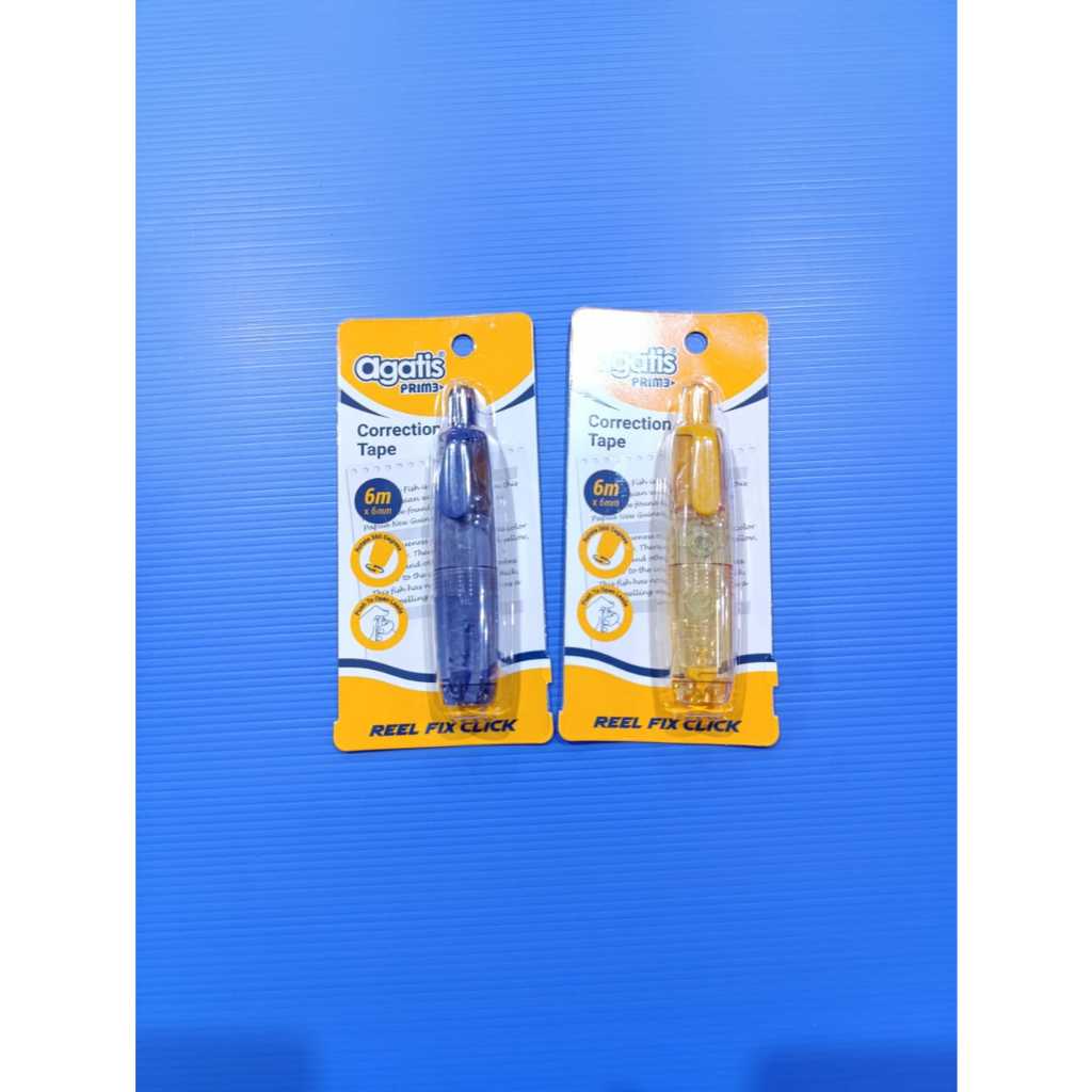 

Agatis Prime Click Correction Tape 6X6MM PCT-06CL-BC01/PCS