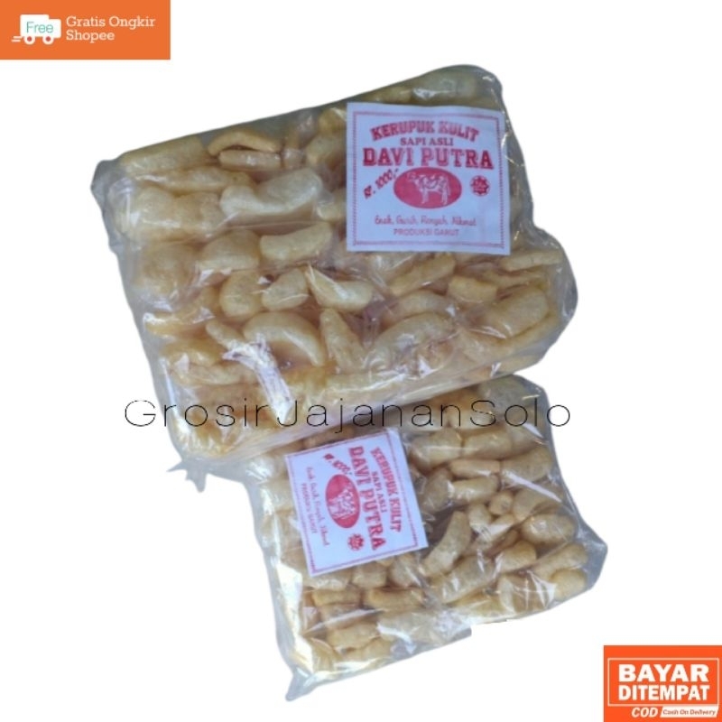 

Dorokdok 1 slop isi 12 pcs / Rambak Kulit Sapi 1 slop / Kerupuk Kulit Sapi