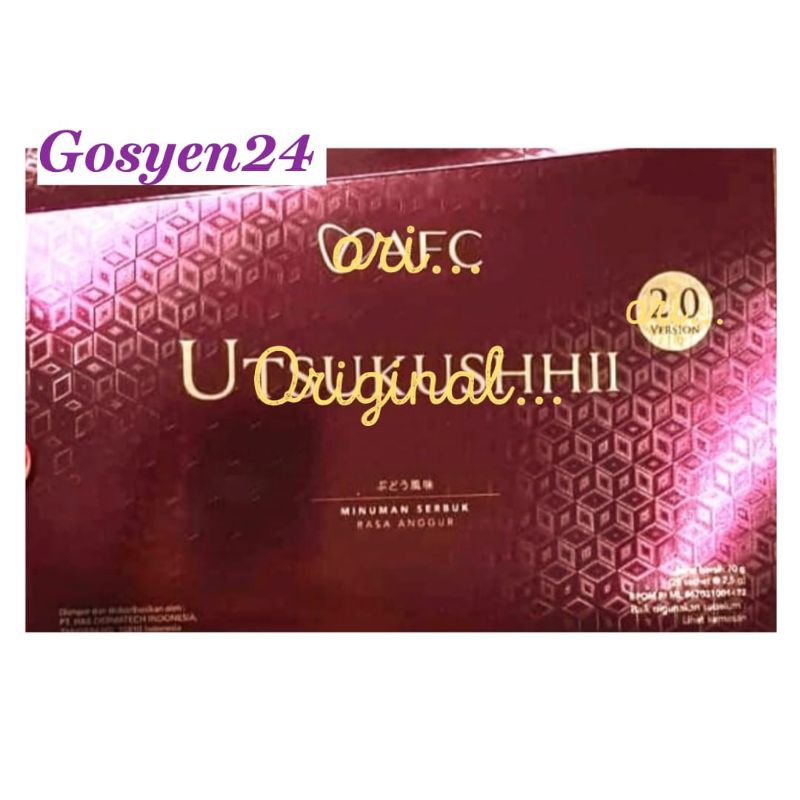 

UTSUKUSHI GOLD 2.0 VERSION 8 PATEN FUNGSI UTSU AFC ORI JAPAN